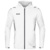 TRAINING JACKET JAKO CHALLENGE WITH HOOD, WHITE-ANTHRACITE KIDS.