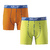 TWO PACK BOXER SHORT (ORANGE-LIME).