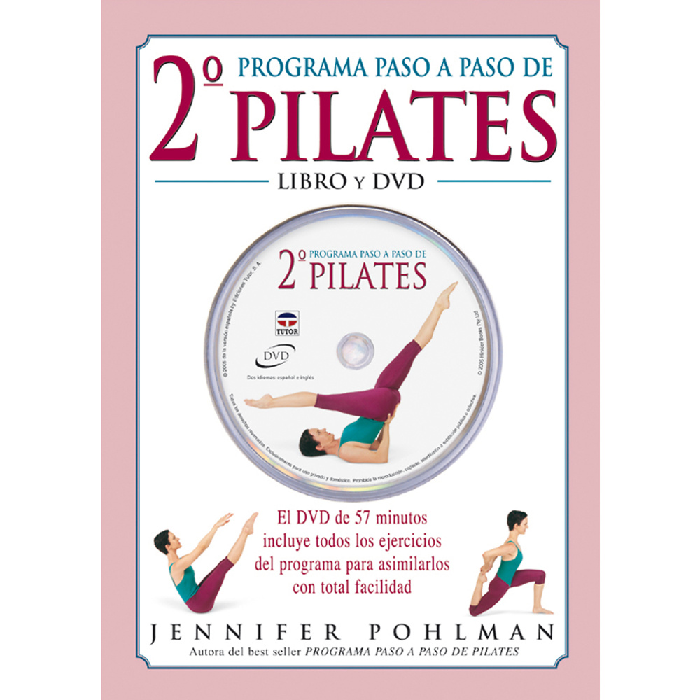 2º PROGRAMA PASO A PASO DE PILATES (LIBRO + DVD). 