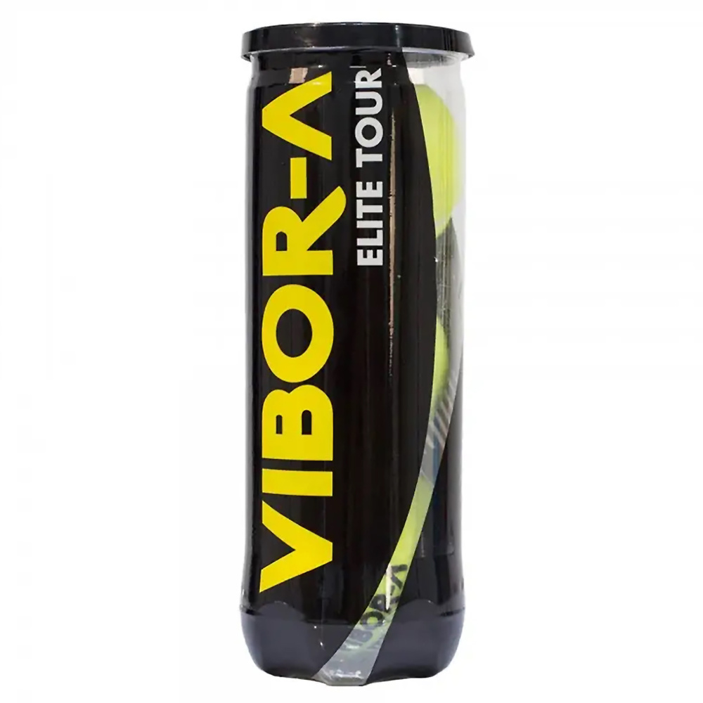 3 PACK OF VIBOR-A ELITE TOUR PADEL BALLS. 