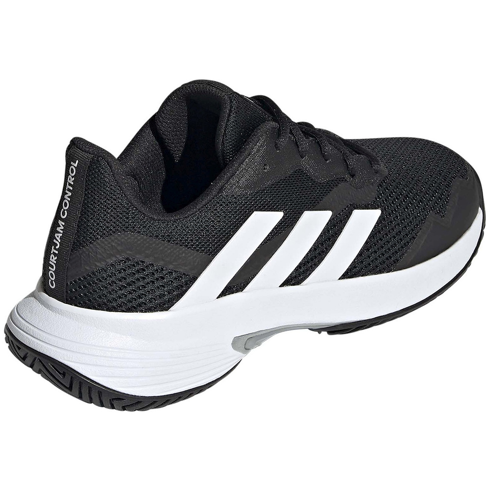 ADIDAS COURTJAM CONTROL, BLACK-FTW WHITE-PLAMET WOMEN. 