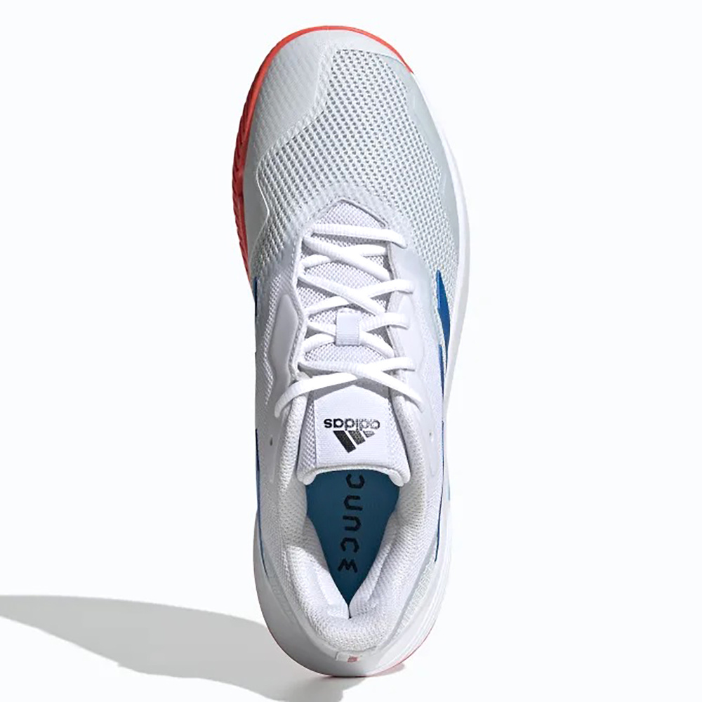 ADIDAS COURTJAM CONTROL, BLUE TINT S18-BLUE RUSH-FTWR WHITE MEN. 