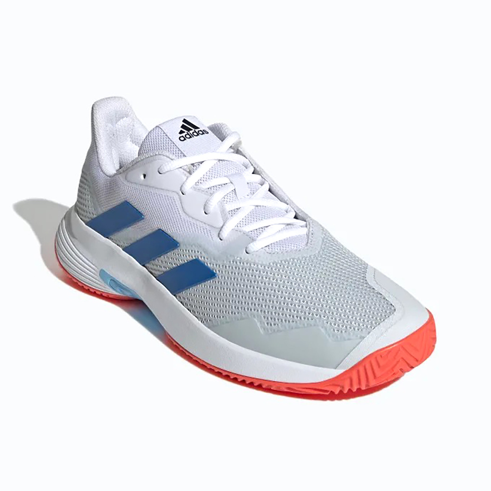 ADIDAS COURTJAM CONTROL, BLUE TINT S18-BLUE RUSH-FTWR WHITE MEN. 