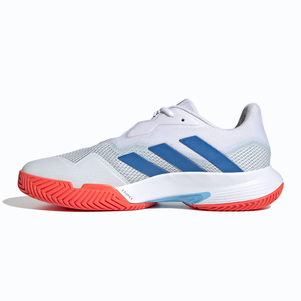 ADIDAS COURTJAM CONTROL, BLUE TINT S18-BLUE RUSH-FTWR WHITE MEN. 