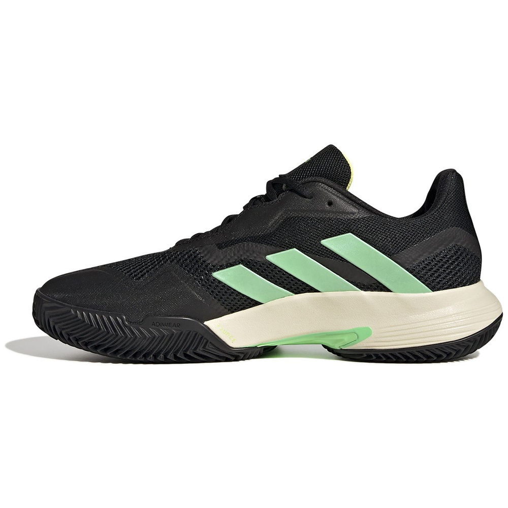 ADIDAS COURTJAM CONTROL, CORE BLACK-BEAM GREEN-BEAM YELLOW MEN. 