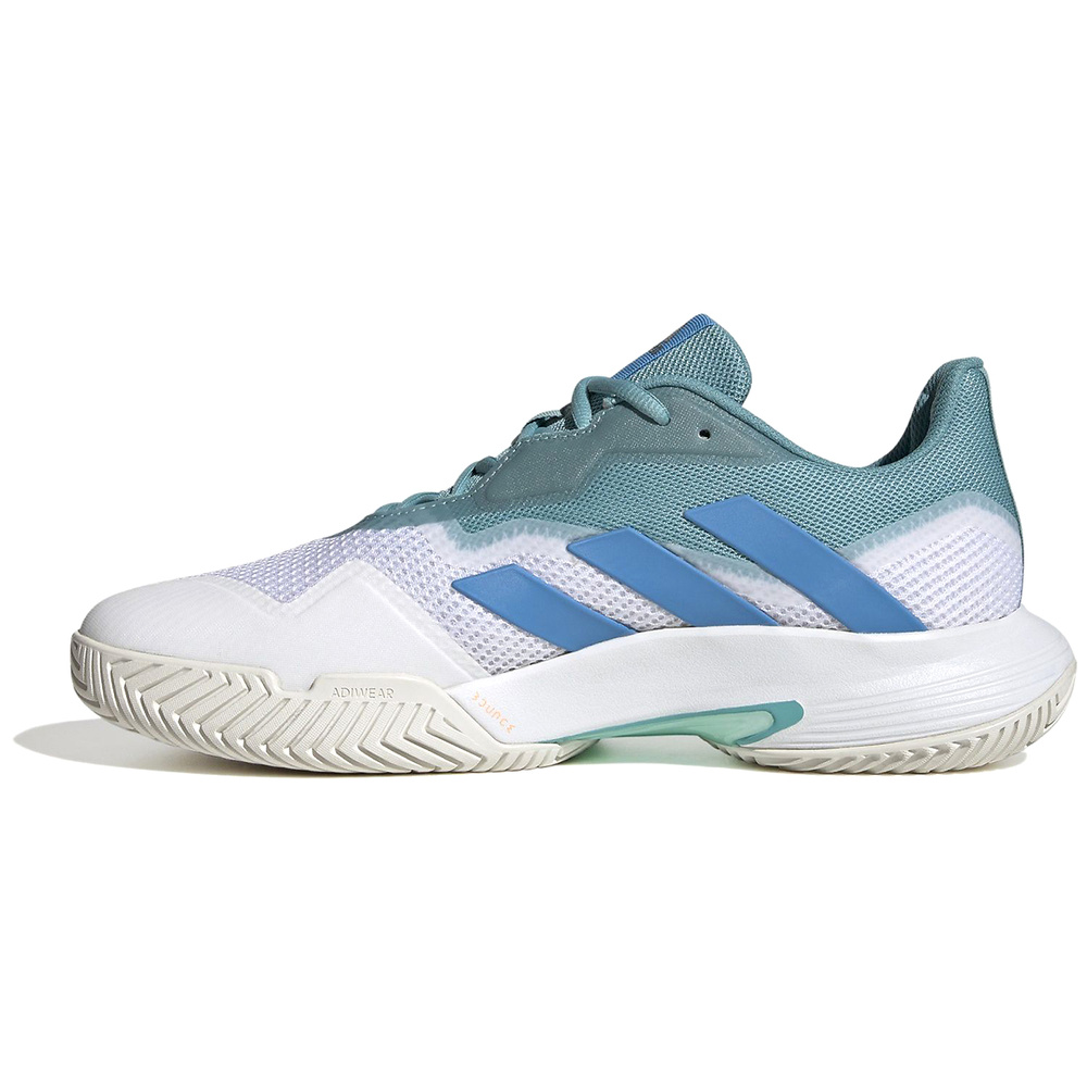 ADIDAS COURTJAM CONTROL, MINT TON-PULSE BLUE-FTWR WHITE MEN. 