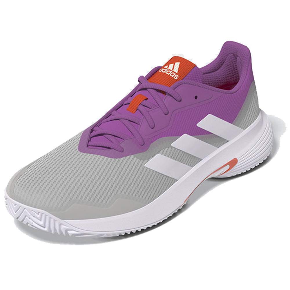 ADIDAS COURTJAM CONTROL, SEMI PULSE LILAC-FTWR WHITE-GR WOMEN. 