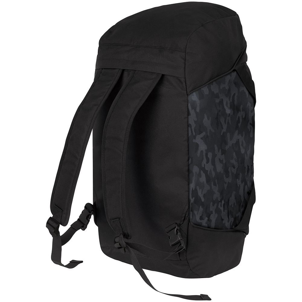 BACKPACK BAG JAKO CAMOU, BLACK CAMOUFLAGE. 