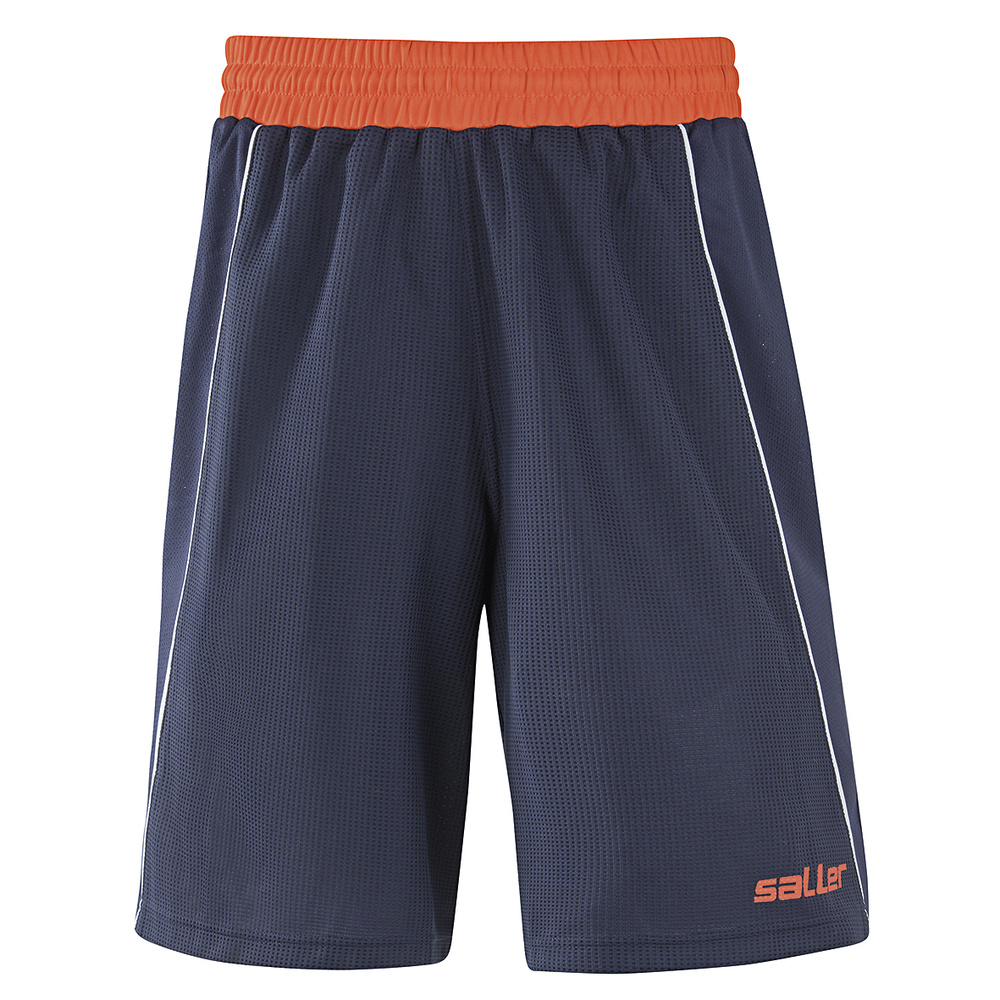 BASKETBALL-SET SALLERBASELINE, NAVY-ORANGE. 