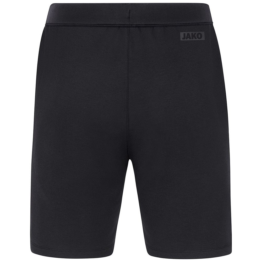 BERMUDA JAKO PRO CASUAL, NEGRA UNISEX. 