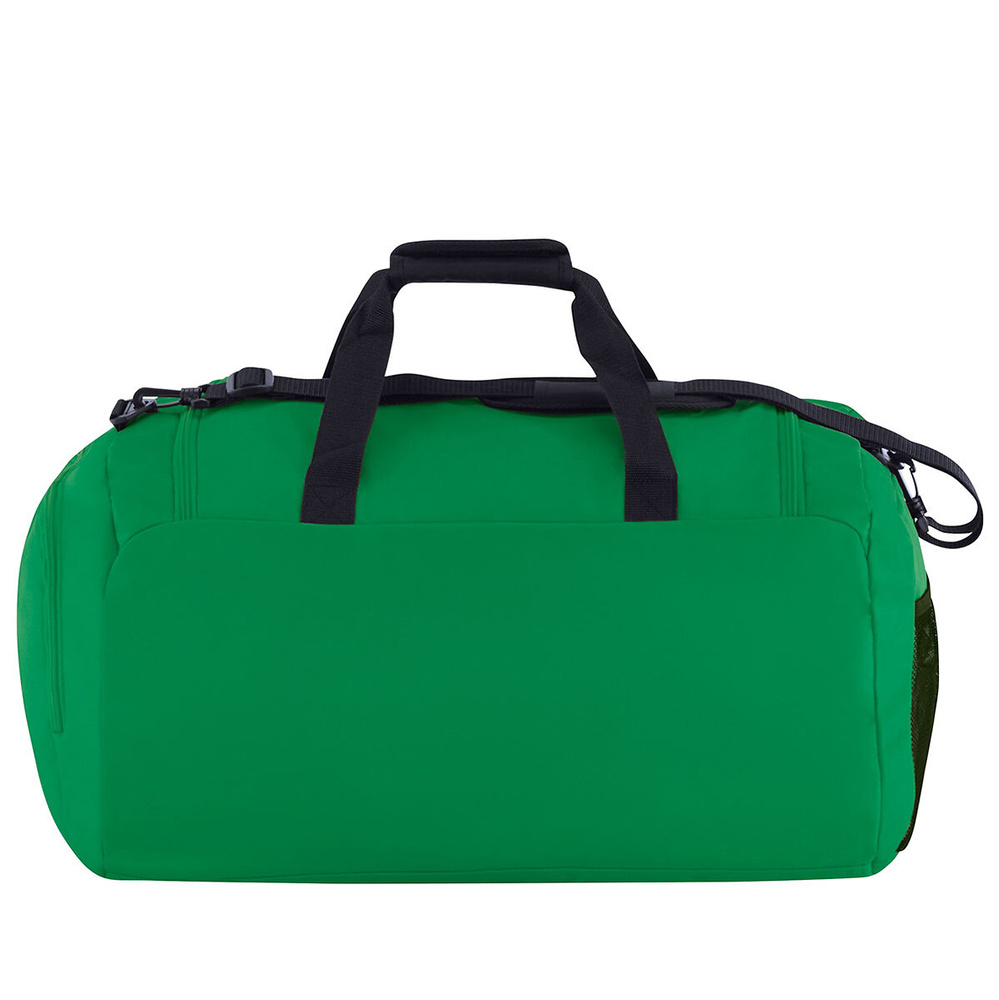 BOLSA DE DEPORTE JAKO CLASSICO CON COMPARTIMENTOS HÚMEDOS LATERALES, VERDE. 