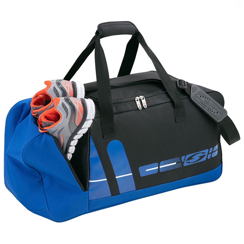 BOLSA DE DEPORTE SALLERX.72, ROYAL-NEGRO-BLANCO. 