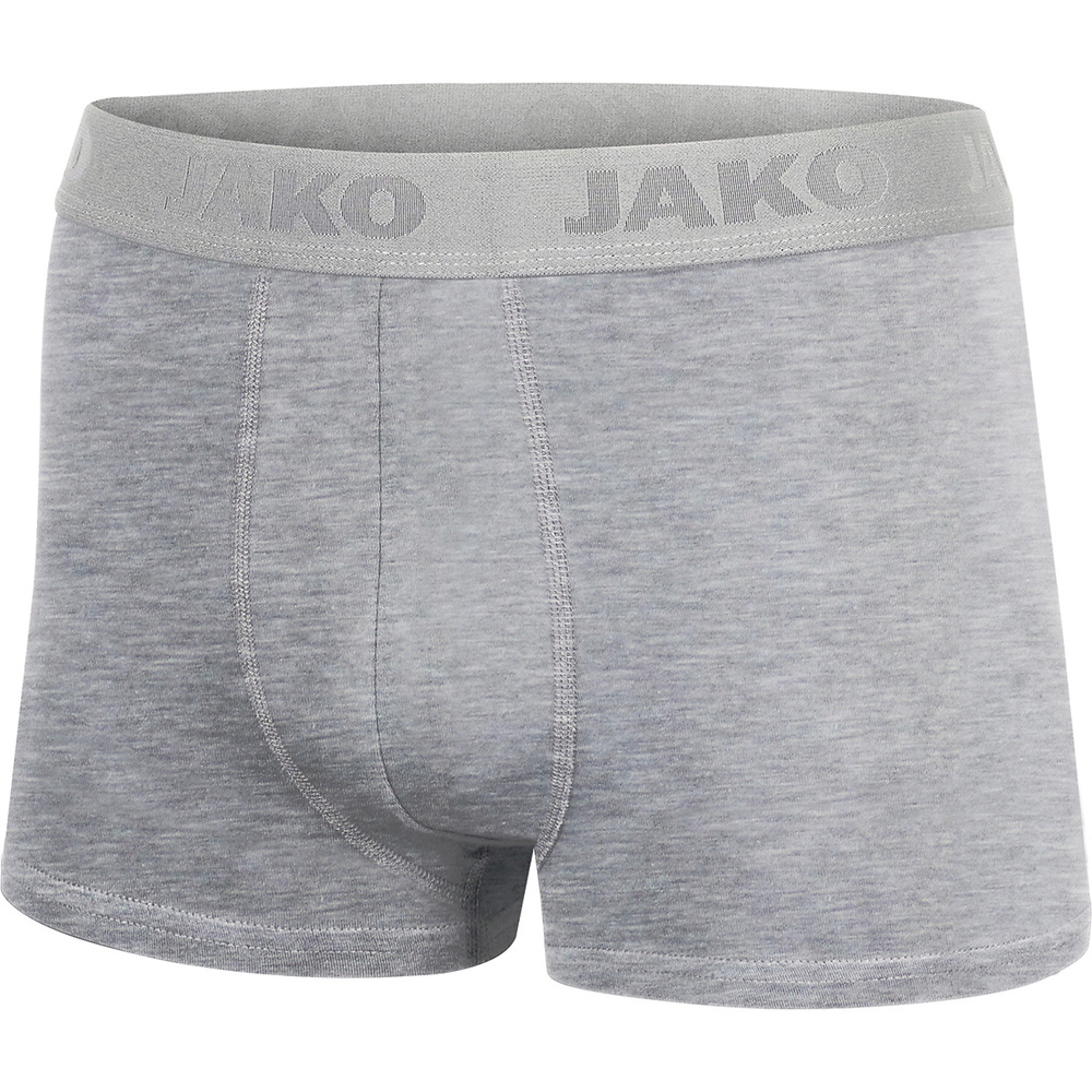 BOXER SHORTS JAKO PREMIUM 2 PACK, GREY MELANGE MEN. 