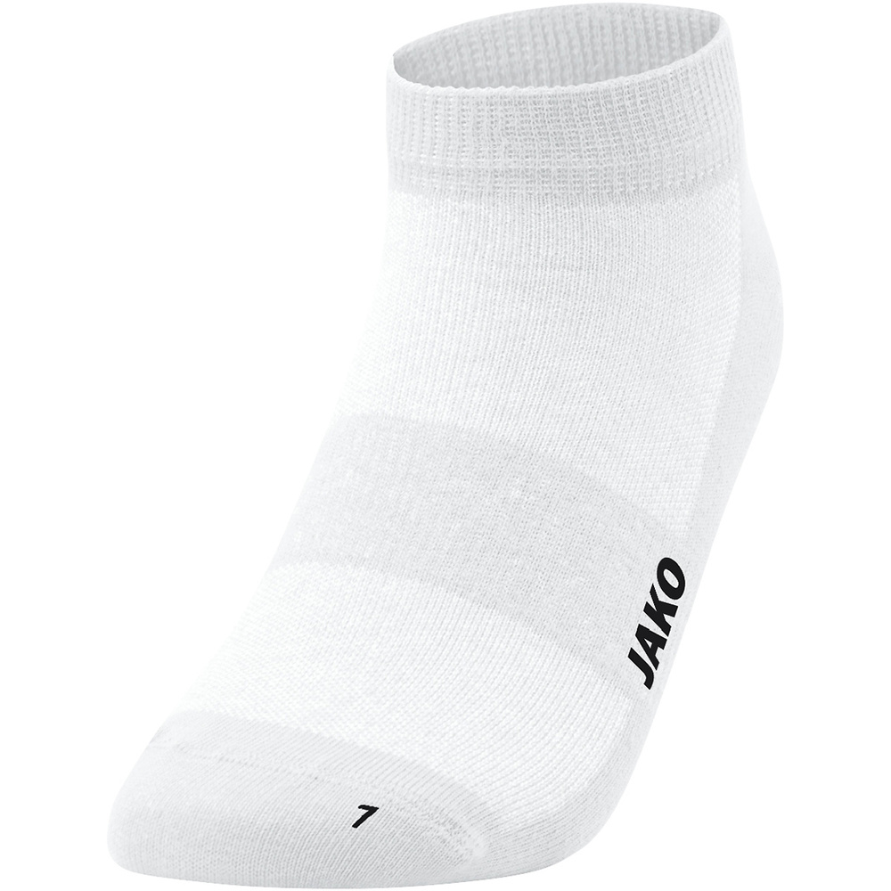 CALCETINES JAKO (PACK DE 3), BLANCO. 