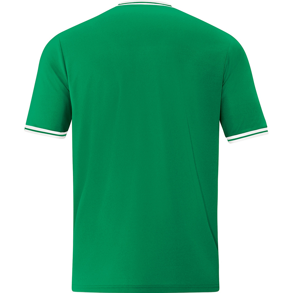 CAMISETA CUBRE JAKO CENTER 2.0, VERDE-BLANCA NIÑO. 