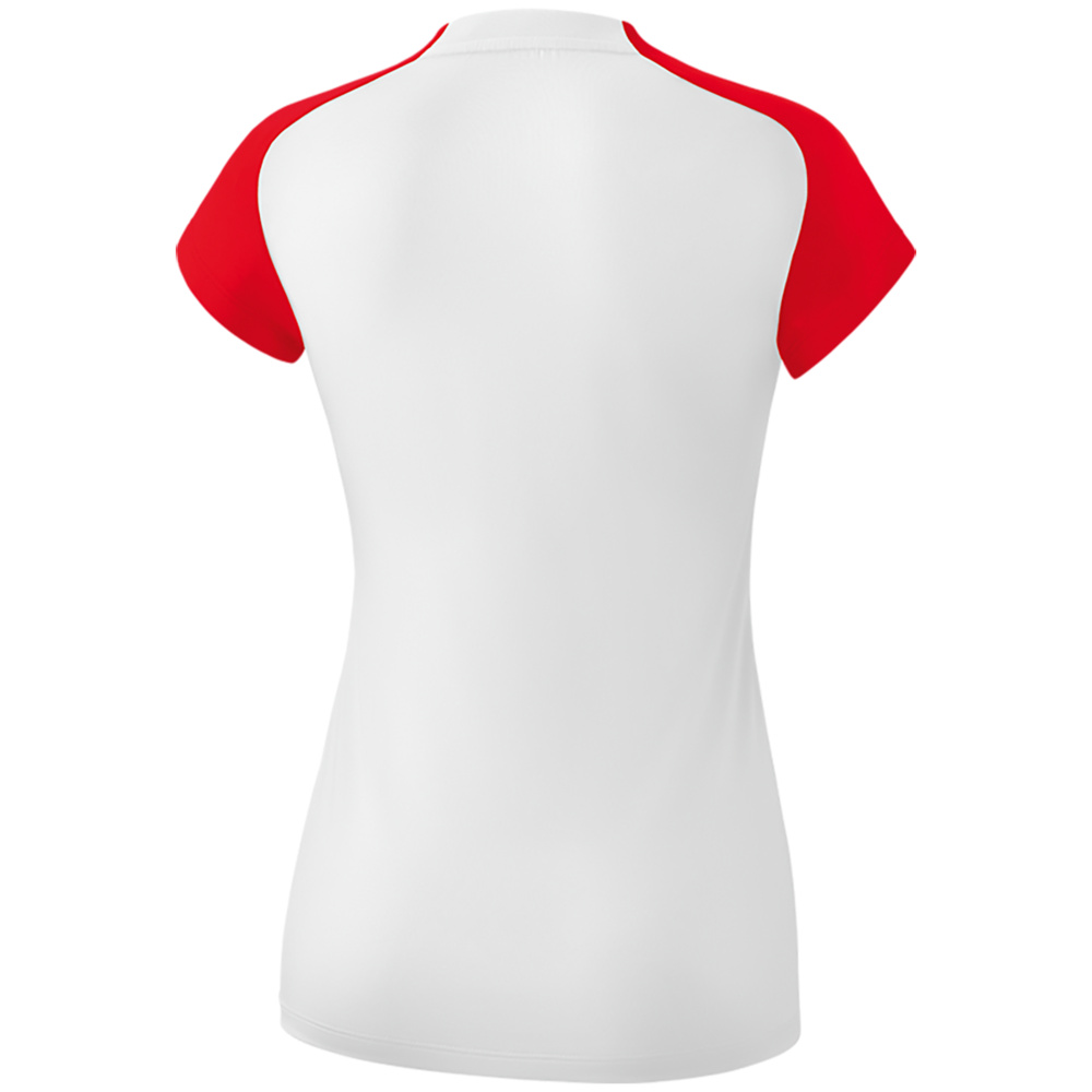 CAMISETA DE TIRANTES ERIMA GANDIA, BLANCA-ROJA-NEGRA MUJER. 