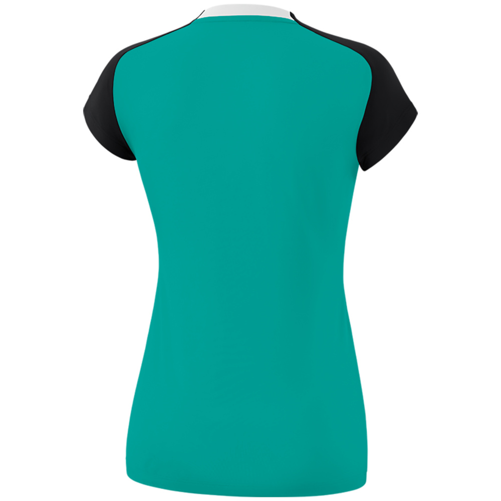 CAMISETA DE TIRANTES ERIMA GANDIA, COLUMBIA-NEGRO-BLANCO MUJER. 