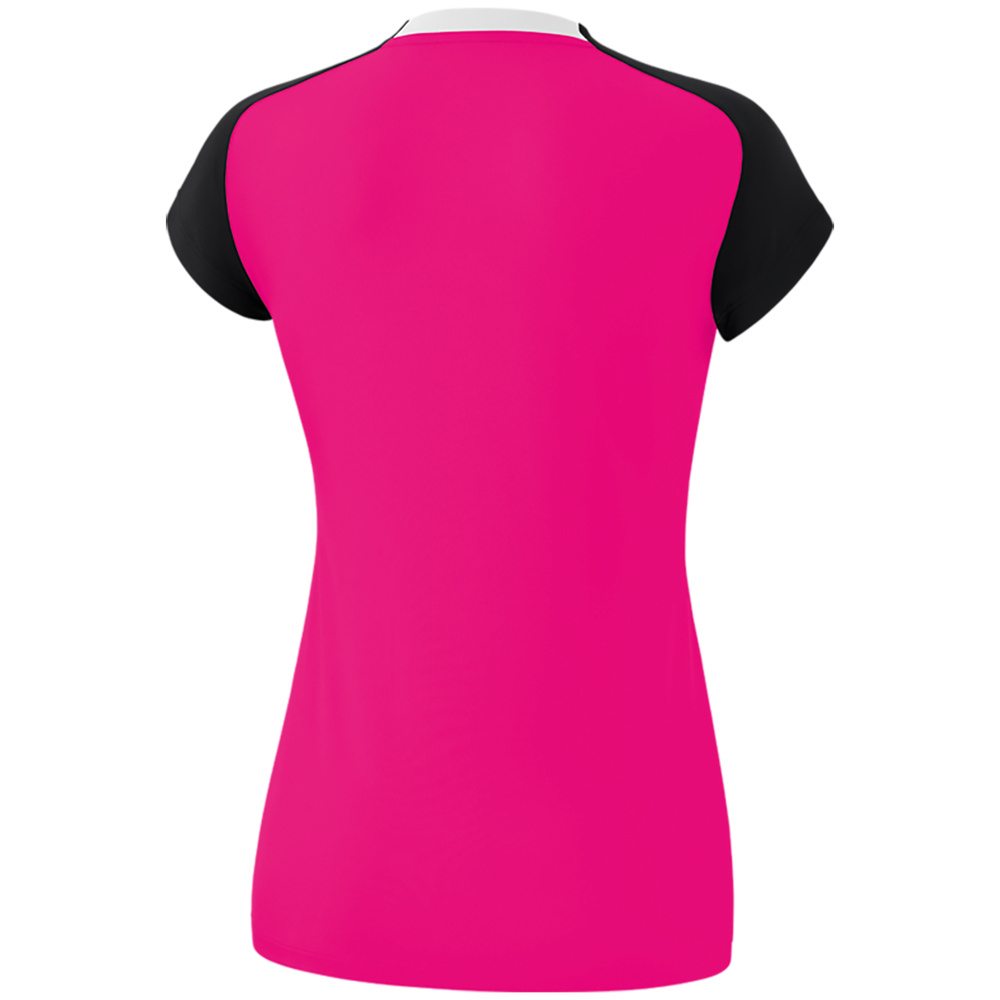 CAMISETA DE TIRANTES ERIMA GANDIA, ROSA-NEGRA-BLANCA MUJER. 