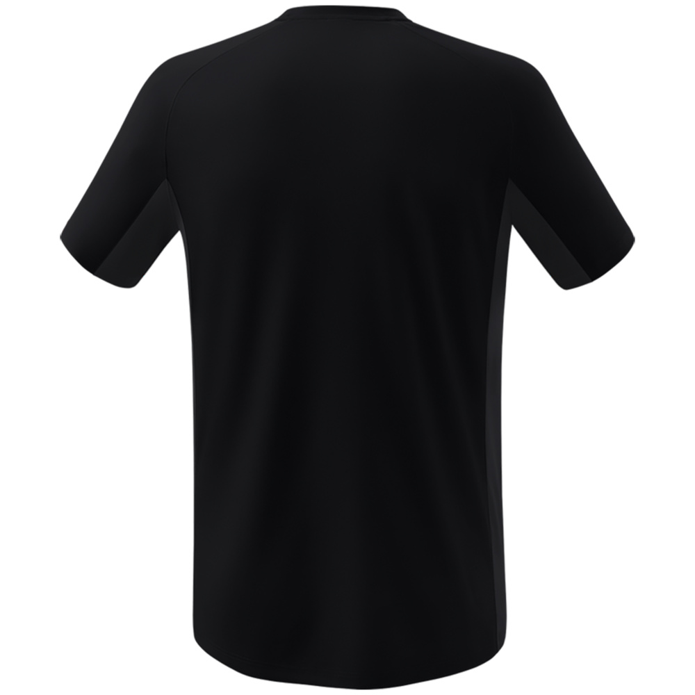 CAMISETA ERIMA LIGA STAR TRAINING T-SHIRT, NEGRA-BLANCA NIÑO. 