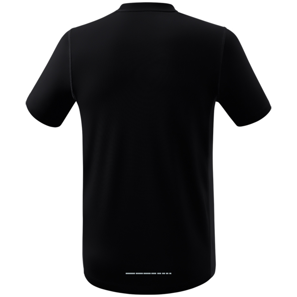 CAMISETA ERIMA RACING, NEGRA NIÑO. 