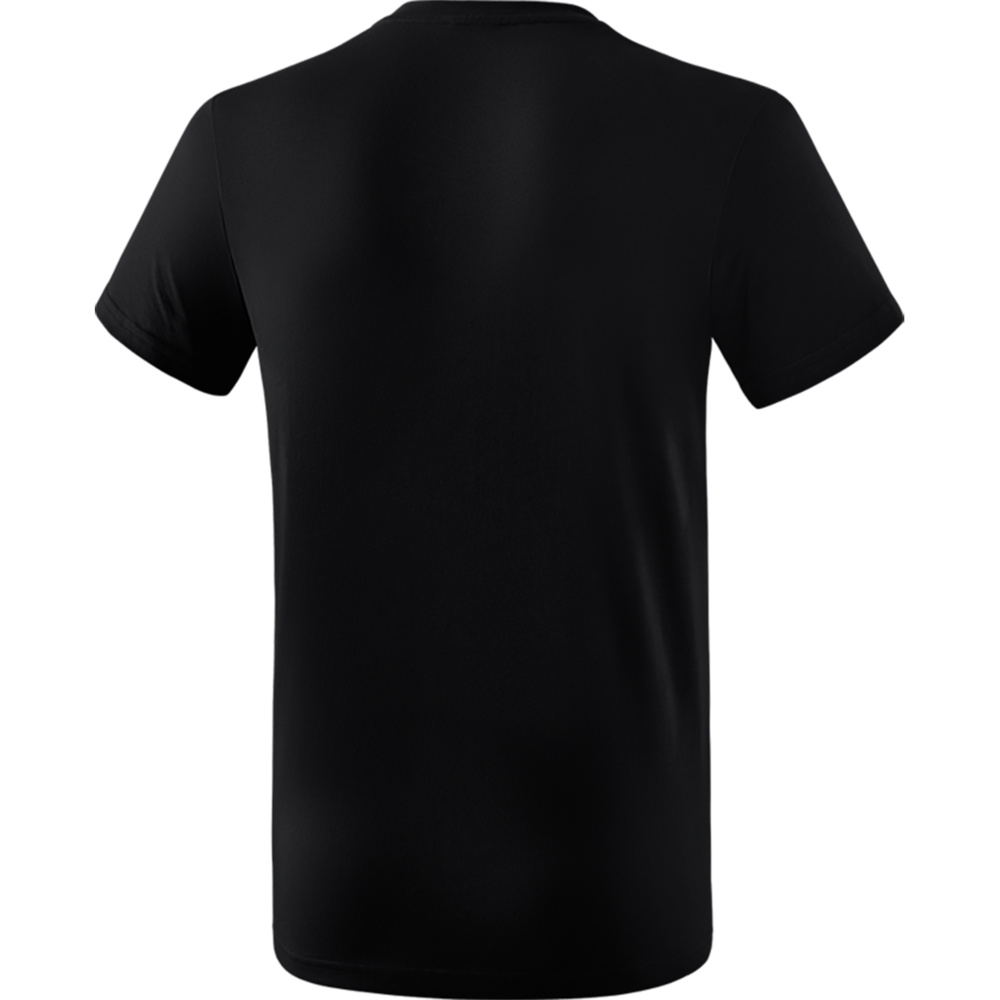 CAMISETA ERIMA STYLE, NEGRA HOMBRE. 