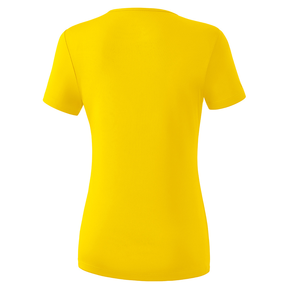 CAMISETA FUNCIONAL ERIMA TEAMSPORTS, AMARILLA MUJER. 