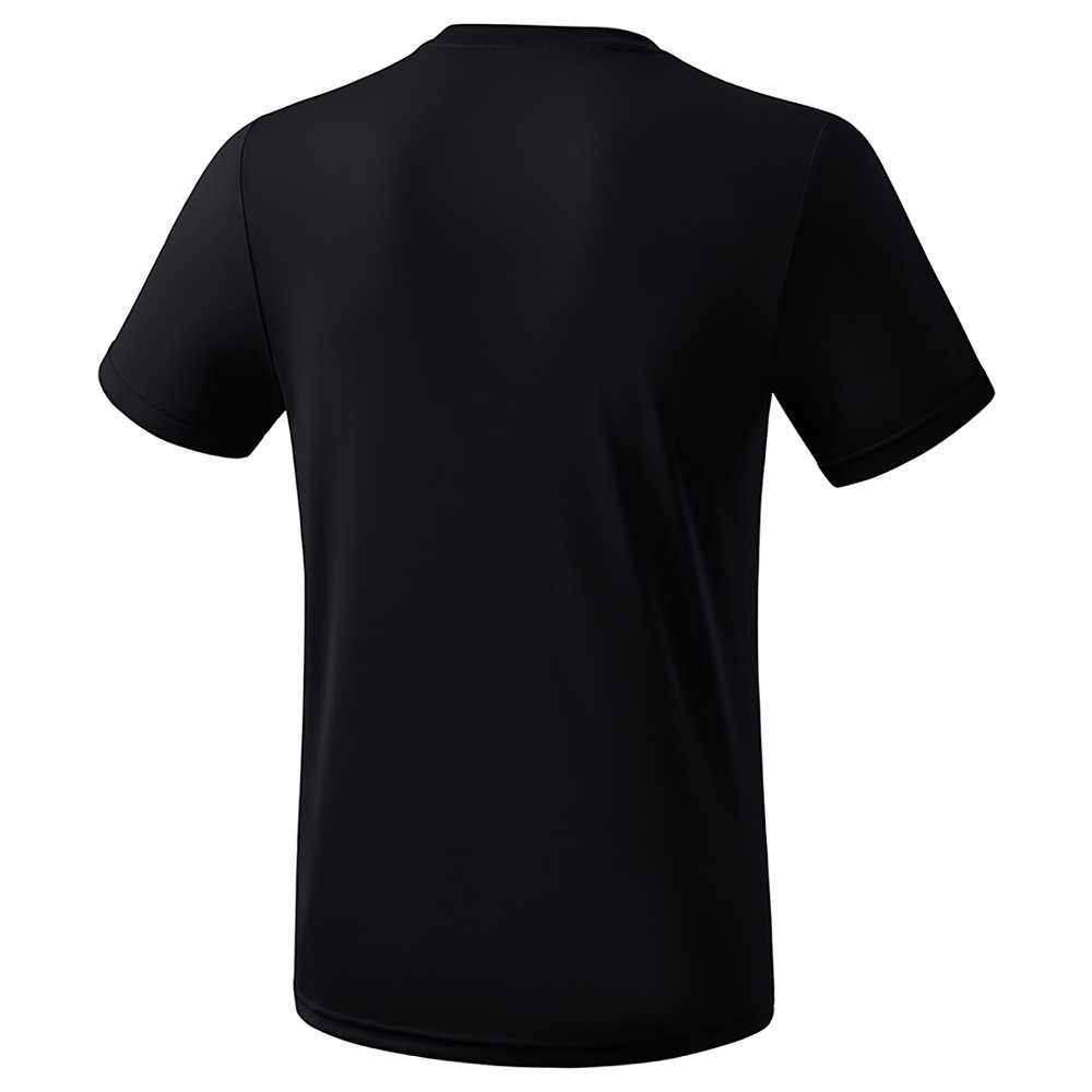 CAMISETA FUNCIONAL ERIMA TEAMSPORTS, NEGRA HOMBRE. 