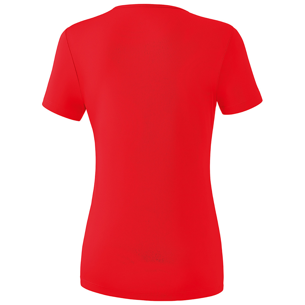 CAMISETA FUNCIONAL ERIMA TEAMSPORTS, ROJA MUJER. 