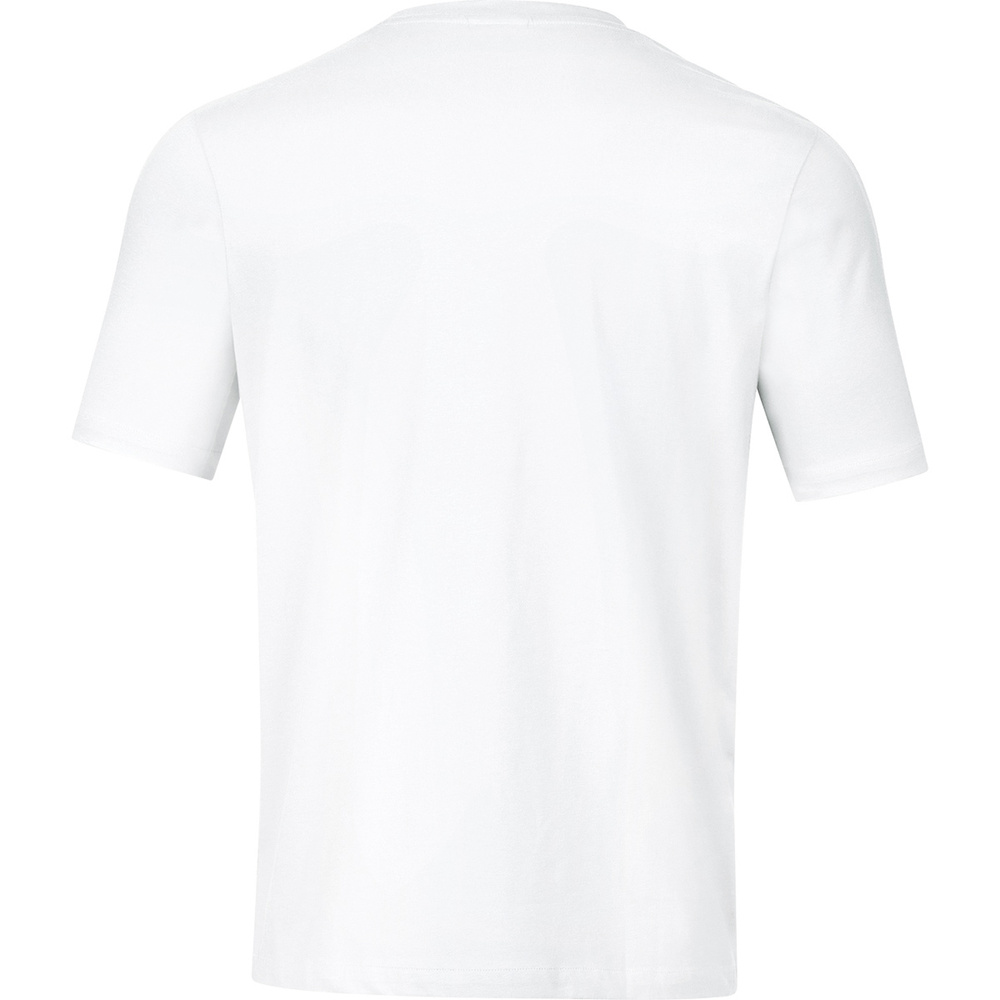 CAMISETA JAKO BASE, BLANCA HOMBRE. 