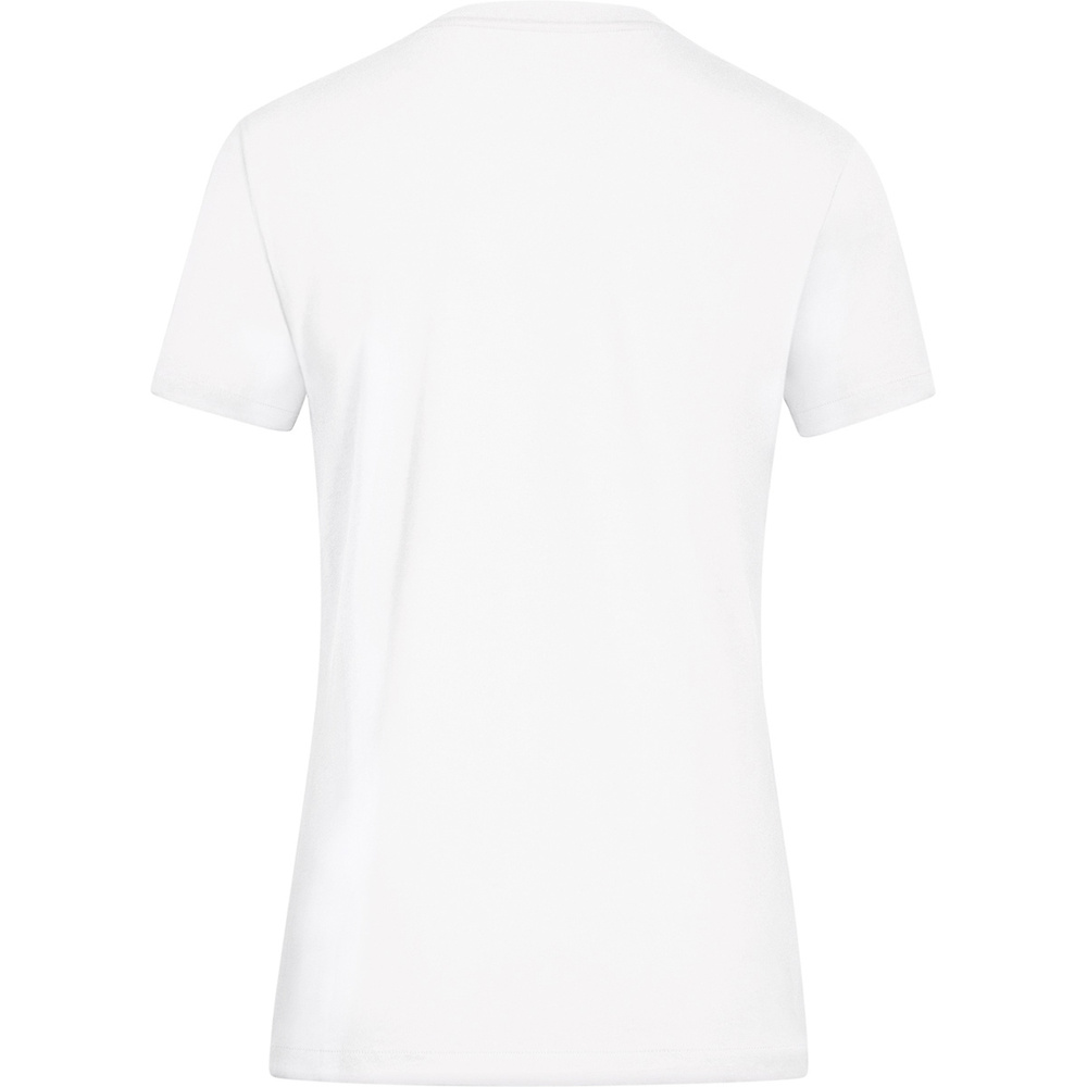 CAMISETA JAKO BASE, BLANCA MUJER. 