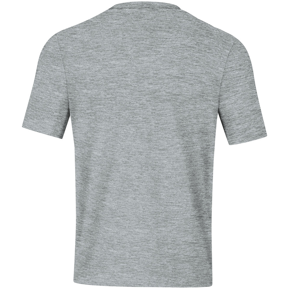 CAMISETA JAKO BASE, GRIS MELANGE HOMBRE. 