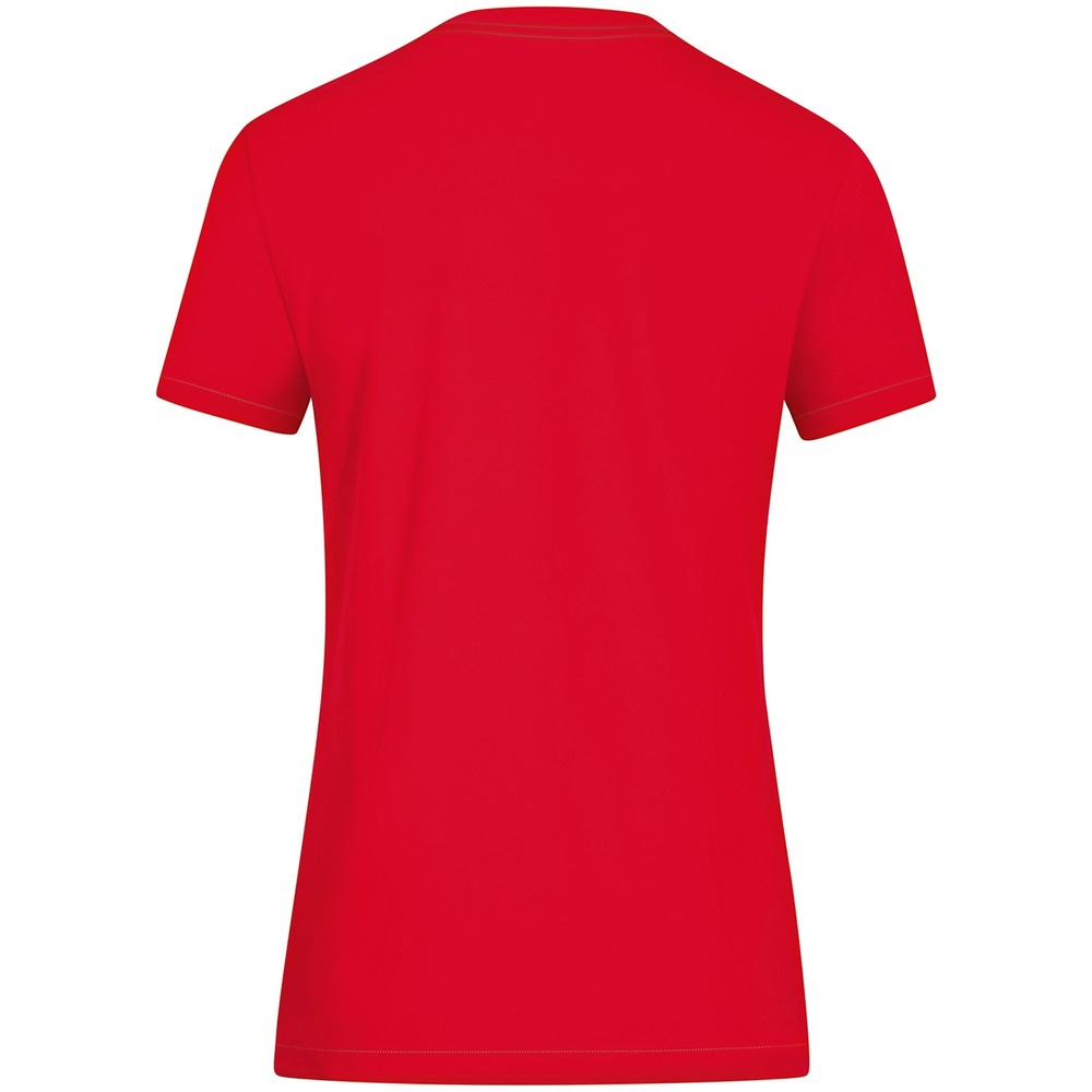 CAMISETA JAKO BASE, ROJA MUJER. 