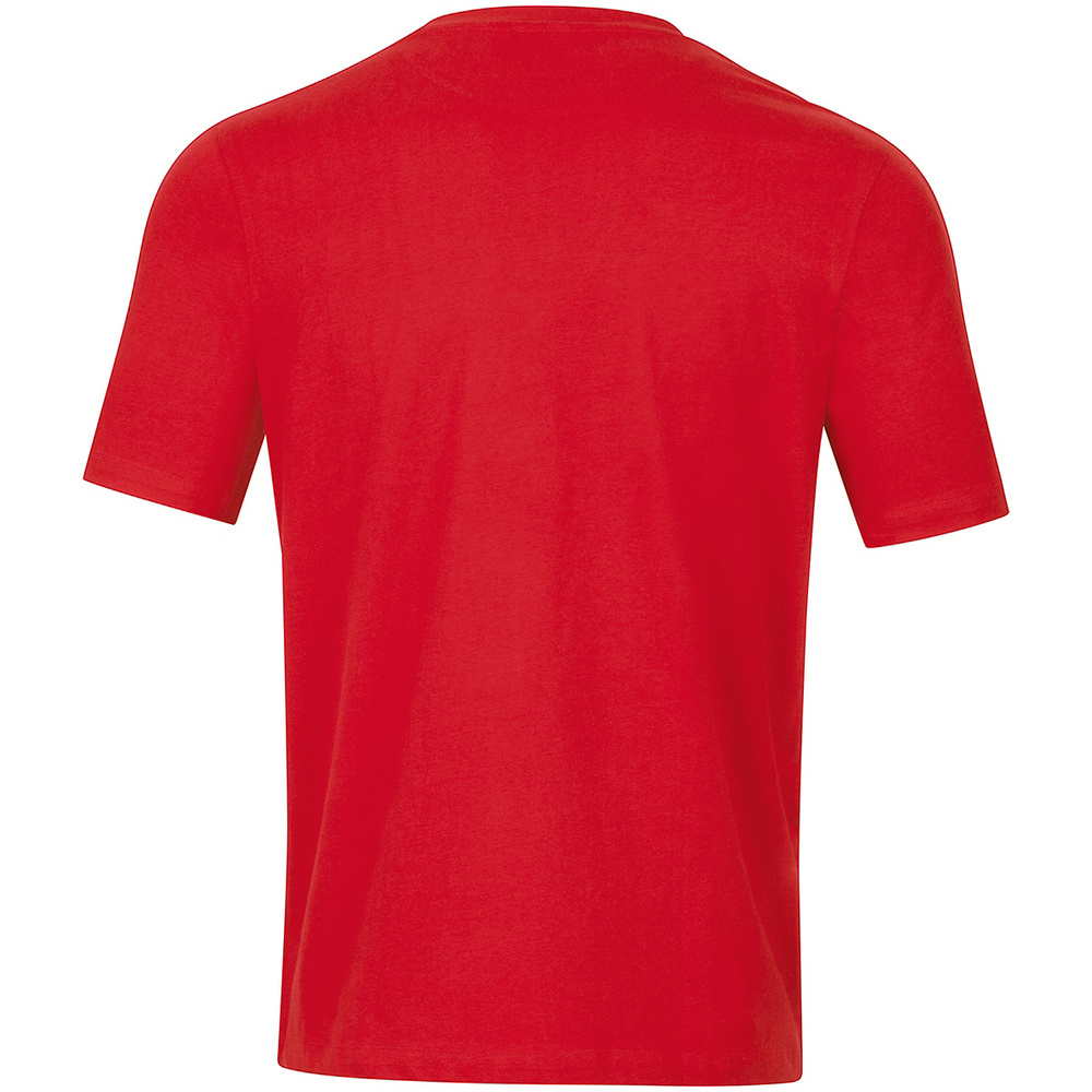 CAMISETA JAKO BASE, ROJA NIÑO. 