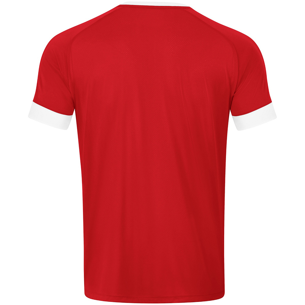 CAMISETA JAKO CELTIC MELANGE MANGA CORTA, ROJA HOMBRE. 