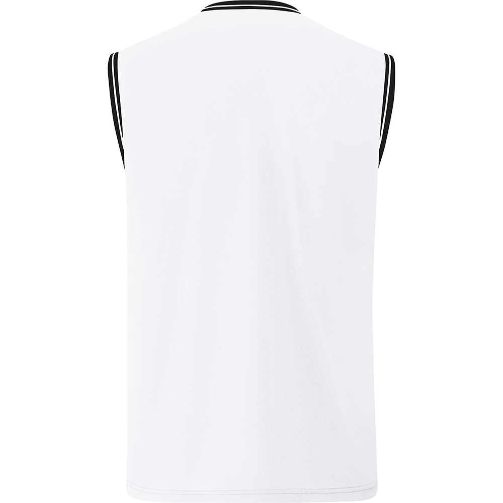 CAMISETA JAKO CENTER 2.0, BLANCA-NEGRA HOMBRE. 