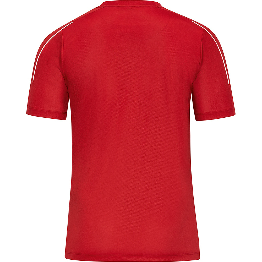 CAMISETA JAKO CLASSICO MANGA CORTA, ROJA HOMBRE. 