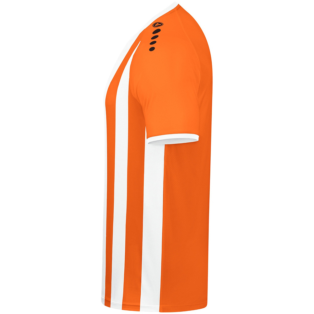 CAMISETA JAKO INTER MANGA CORTA, NARANJA NEÓN-BLANCA HOMBRE. 