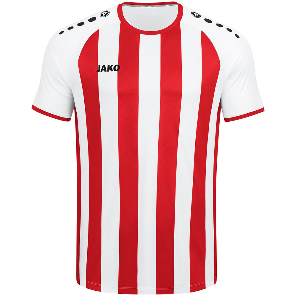 Remera roja y blanca shop