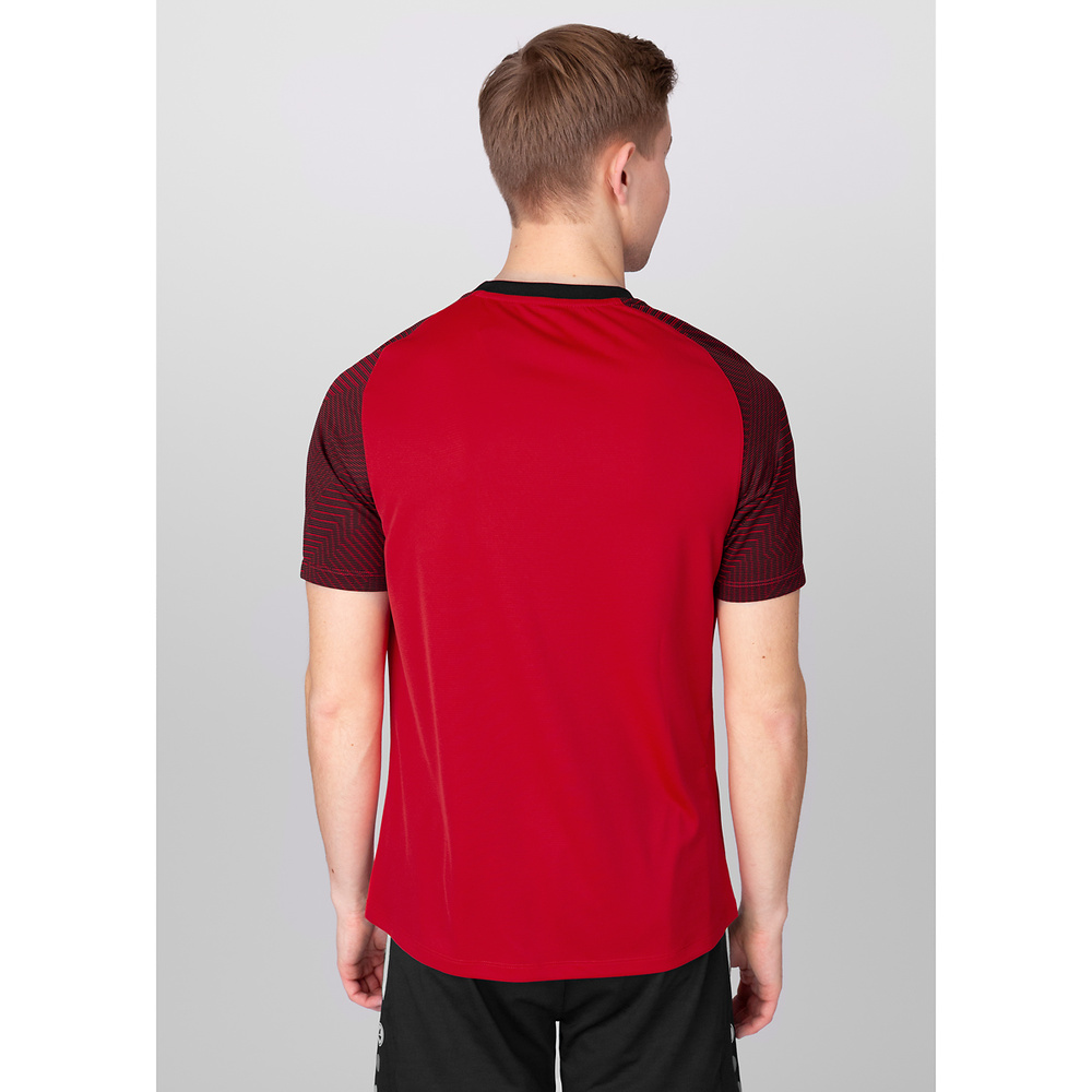 CAMISETA JAKO PERFORMANCE, ROJA-NEGRA HOMBRE. 