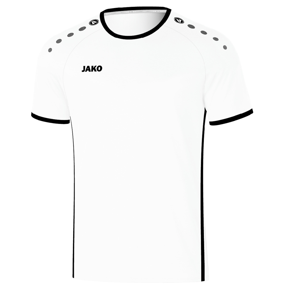 CAMISETA JAKO PRIMERA MANGA CORTA, BLANCA HOMBRE. 