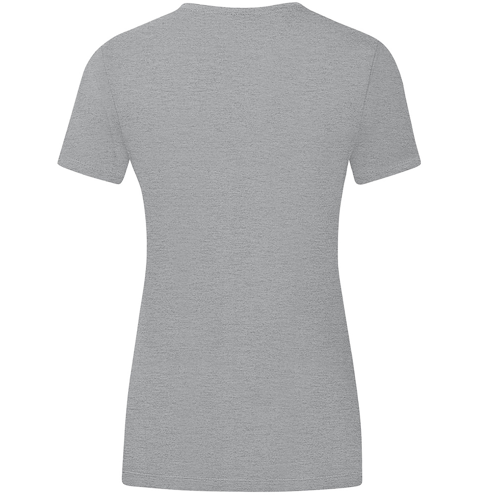 CAMISETA JAKO PROMO, GRIS MELANGE MUJER. 