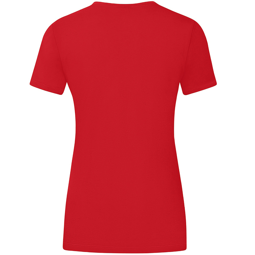 CAMISETA JAKO PROMO, ROJA MUJER. 