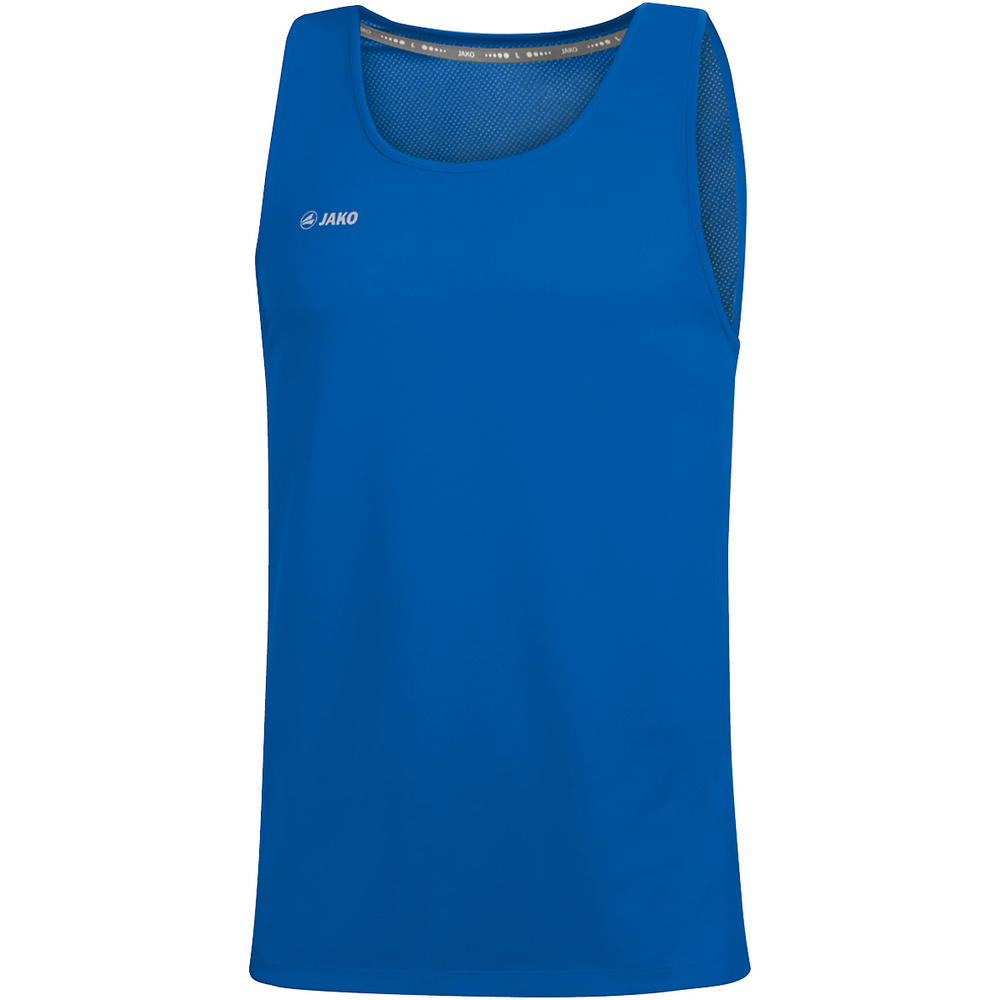 CAMISETA JAKO RUN 2.0 SIN MANGAS, ROYAL HOMBRE. 