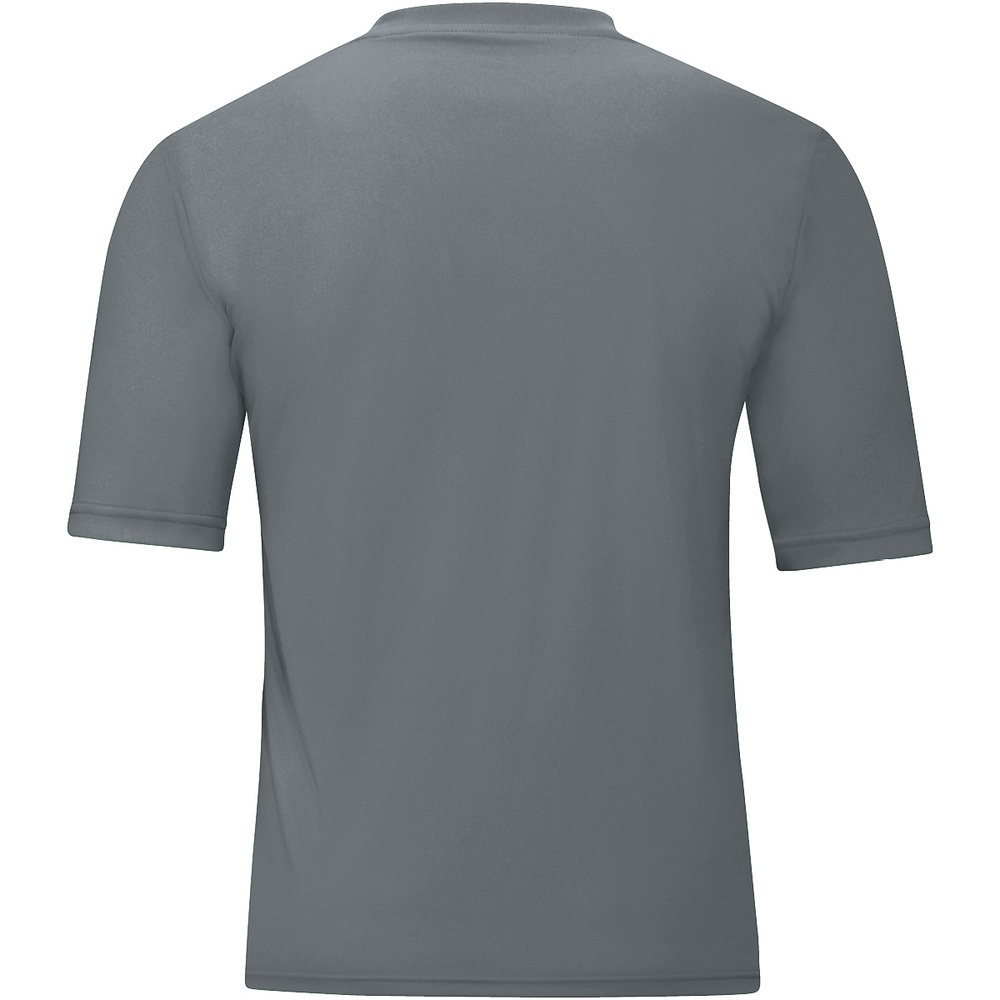 CAMISETA JAKO TEAM MANGA CORTA, GRIS PIEDRA HOMBRE. 