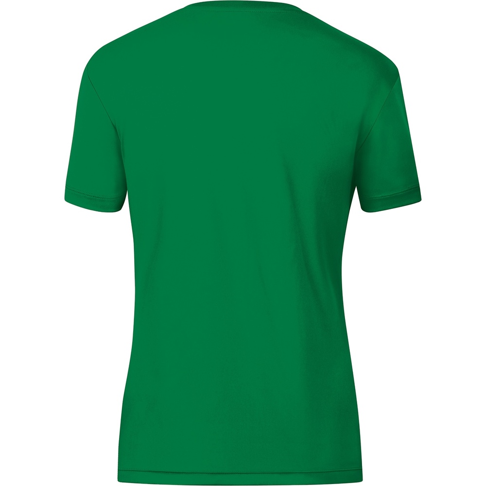 CAMISETA JAKO TEAM MANGA CORTA, VERDE MUJER. 