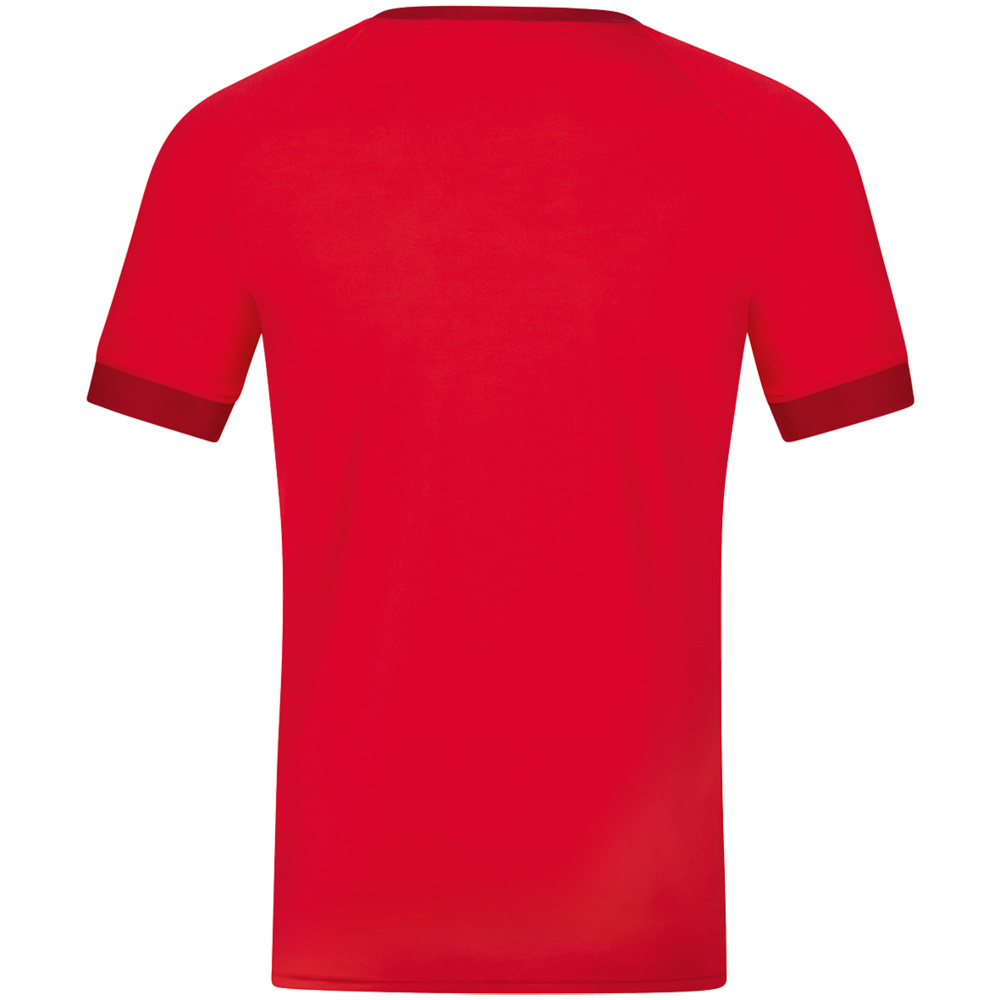 CAMISETA JAKO TROPICANA MANGA CORTA, ROJA HOMBRE. 