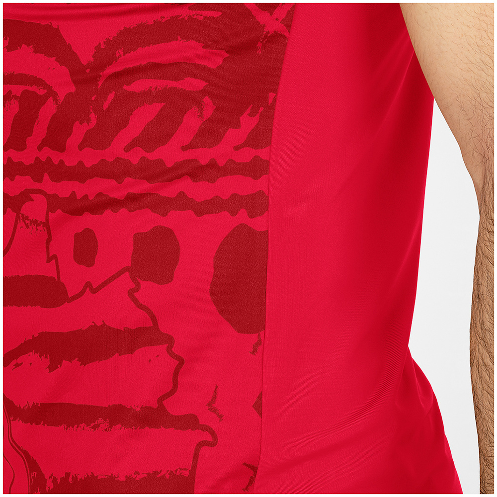 CAMISETA JAKO TROPICANA MANGA CORTA, ROJA HOMBRE. 