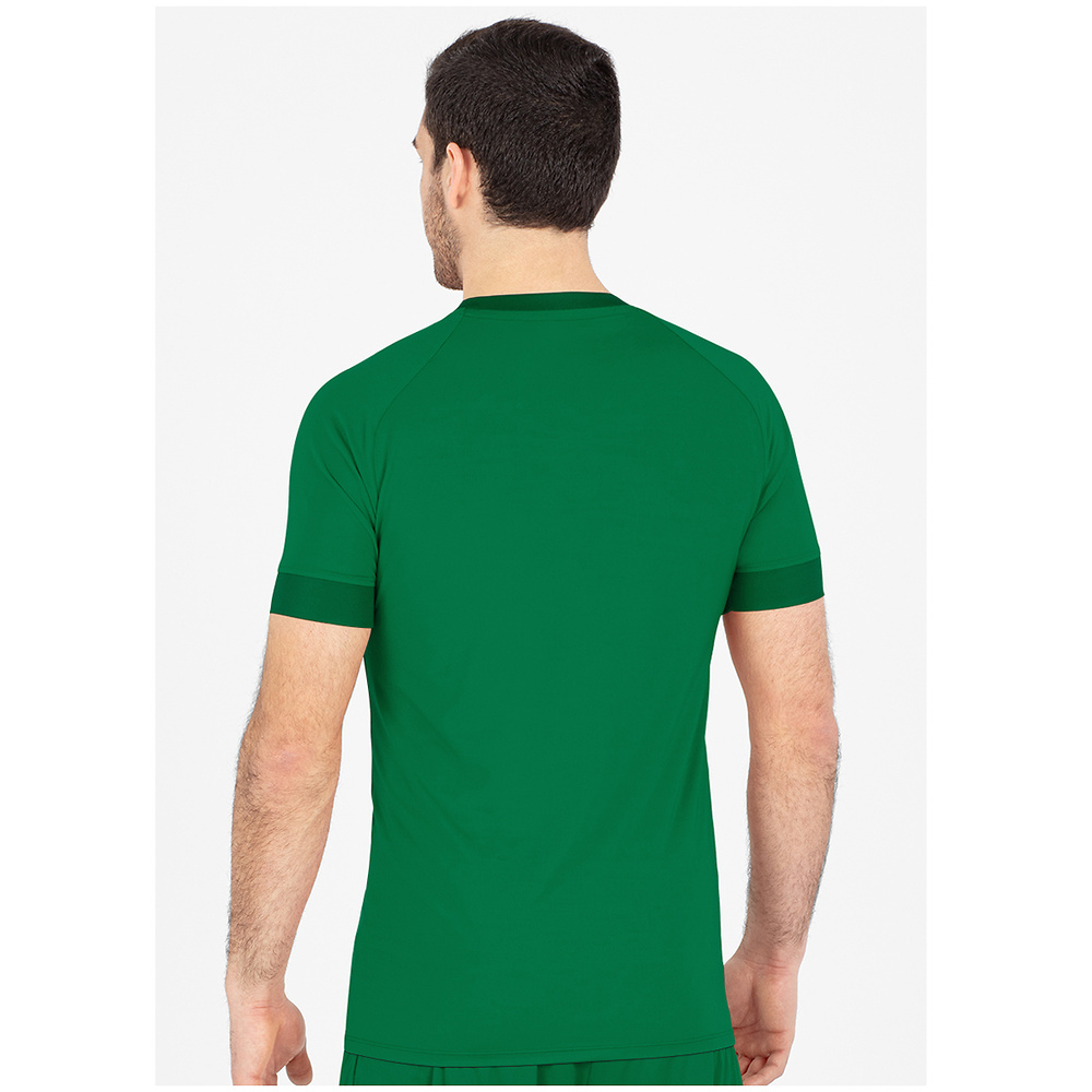 CAMISETA JAKO TROPICANA MANGA CORTA, VERDE NIÑO. 