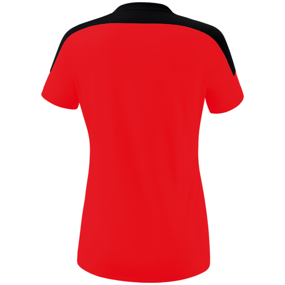 CAMISETA MANGA CORTA ERIMA CHANGE, ROJA-NEGRA-BLANCA MUJER. 