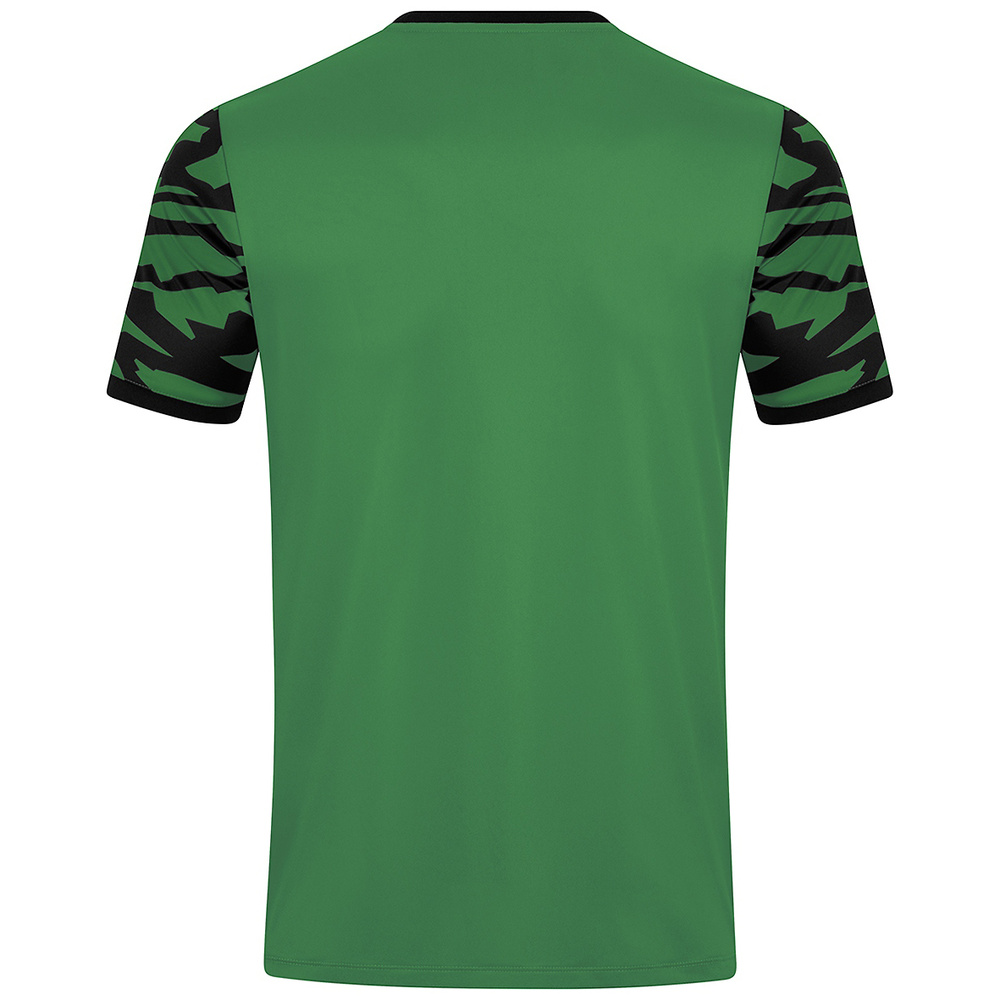 CAMISETA MANGA CORTA JAKO ANIMAL, VERDE-NEGRA NIÑO. 